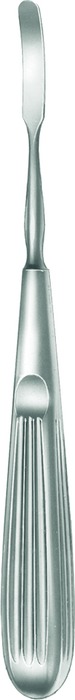 Periosteal elevator, acc. to Joseph, width 6.5 mm, length 18 cm