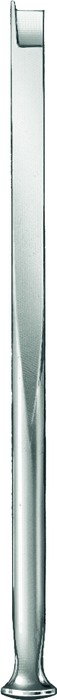 Chisel, acc. to Fomon, with guide, width 4 mm, length 16 cm