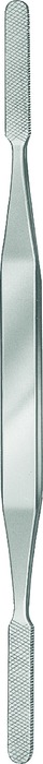 Rasp, acc. to Fomon, double-ended, length 20.5 cm