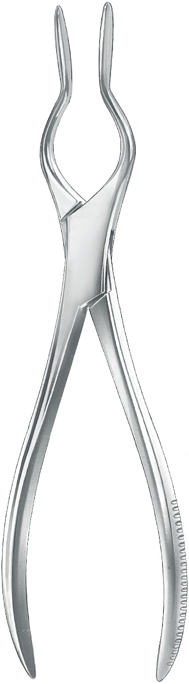 Septum straightening forceps, acc. to Cottle-Walsham, right, length 23 cm